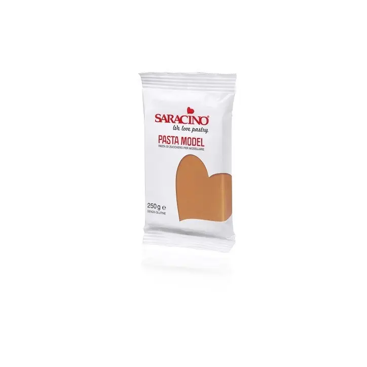 Glutenfree Modellingpaste Brown - Chocolate Paste Saracino - Edible Modelling Paste Brown