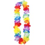 PartyDeco Hawaiian Lei Blumenkette Bunt 1 Stück