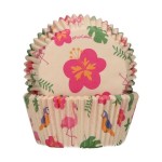 FunCakes Tropical Cupcake Förmchen, 48 Stück