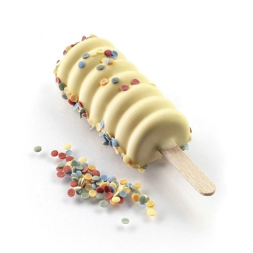 Silikomart Mini Twister Ice Cream Mold for 4 pcs