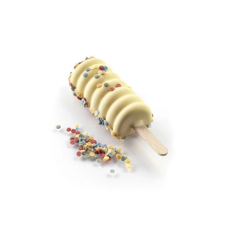 Silikomart Mini Twister Ice Cream Mold for 4 pcs