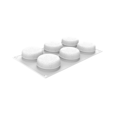 Silikomart Neve 110 Dessert Mold for 6 pcs