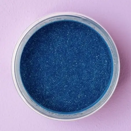 Super Streusel Superglitter Powder Blue 10g – Edible Glitter for Cakes & Drinks
