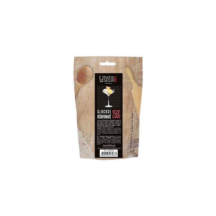 Patisdécor Glukosesirup Pulver 250g – vegan, für Eis, Desserts & Patisserie