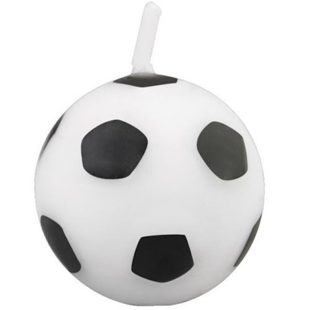 Fussball-Kerzen 6er-Set – Patisdécor Soccer Candle für Geburtstagskuchen