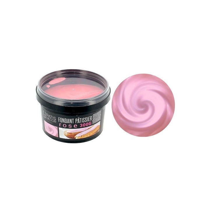 Rosa Patisserie Fondant – Patisdécor 300 g | Fertig gefärbte Glasur