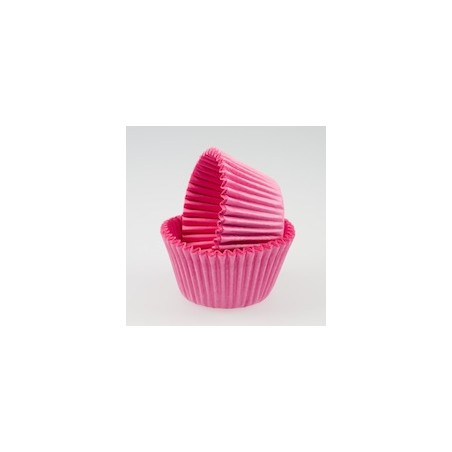 Cupcake Förmchen Uni Pink, 100 Stück