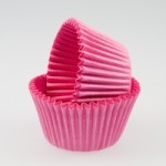 Bakeria Cupcake Förmchen Uni Pink, 100 Stück