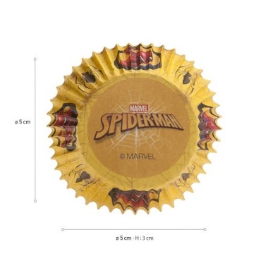 deKora Spiderman Cupcake Cases – 25 Marvel Muffin Liners