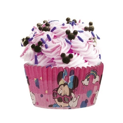 deKora Cupcake Förmchen Disney Minnie Mouse, 25 Stück