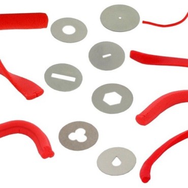 Patisdécor Sugar Paste Extruder with 20 Discs – For Fondant, Marzipan & More