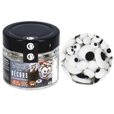 Patisdécor Edible Eye Mix, 50g