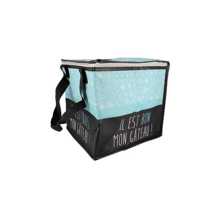 Insulated Cake Transport Bag with Reinforced Base 31x31x30 cm – Patisdécor Cooler for Cakes & Desserts