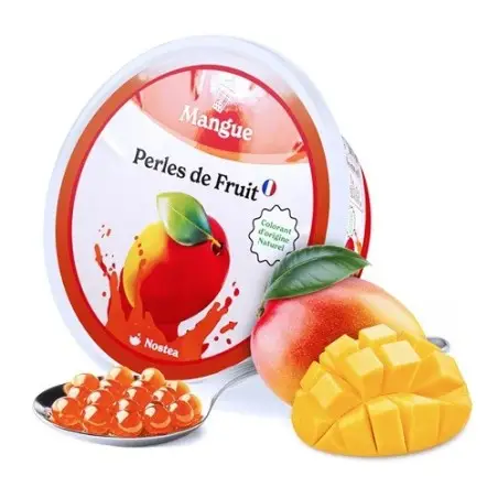 Nostea Bubble Tea Perlen Mango 450g – Tropischer Genuss zu Hause