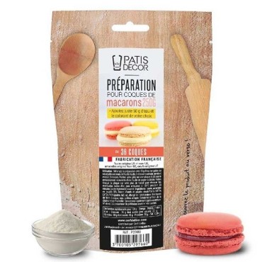 Patisdécor Macaron Mix 250 g – Perfekte Macarons einfach zubereiten