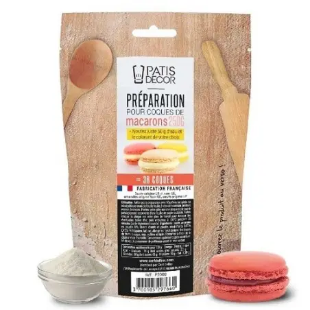 Patisdécor Macaroon Shell Mix 250g – Easy French Macarons at Home
