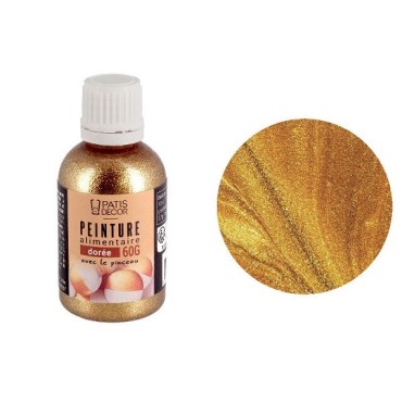 Patisdécor Edible Gold Paint – Food Paint for Cakes & Fondant Switzerland