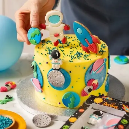 Decora Universum Zuckerdekor, 6 Stück