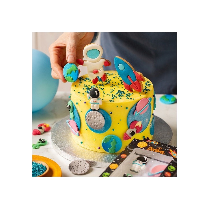 Decora Universe Sugar Decorations, 6 pcs