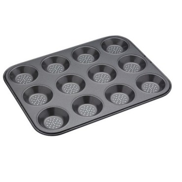 MasterClass Crusty Bake Mini Tart Tray | Perfect for Quiches & Tarts