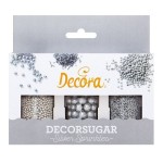 Decora Zuckerdekor Set Silver, 85g