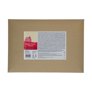 FunCakes Edible Paper A4 – 25 Sheets for Photo Cakes & Edible Ink Printers