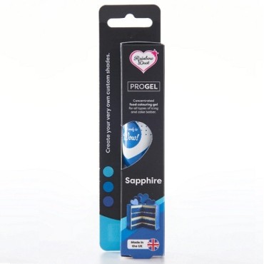 Rainbow Dust ProGel Lebensmittelfarbe Sapphire – hochkonzentriert & vegan