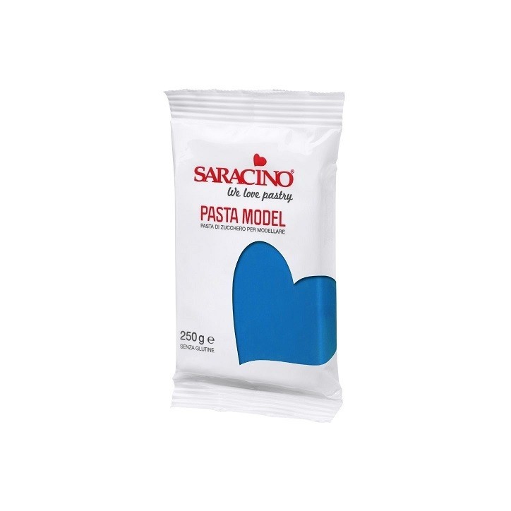 Saracino Pasta Model Blue – 250g Modelling Paste for Flowers & Figures