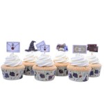 PME Harry Potter Hogwarts Cupcake & Topper Set, 24 pcs