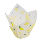 PME Tulip Baking Cups LEMON, 24 pcs