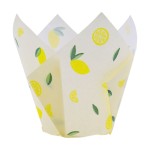 PME Tulip Baking Cups LEMON, 24 pcs