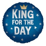 Procos King for the Day Foil Balloon, 45cm