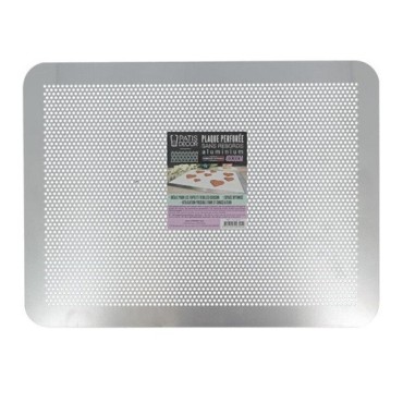 Patisdécor Backblech Aluminium perforiert 40 x 30 cm – Profiqualität für gleichmässiges Backen