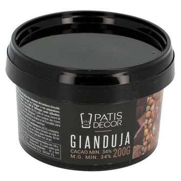 Patisdécor Gianduja 200g – Cremige Schoko-Haselnuss-Paste für Pralinen & Desserts