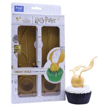 PME Harry Potter Fondant Mould Golden Snitch – 3D Cake & Cupcake Decoration
