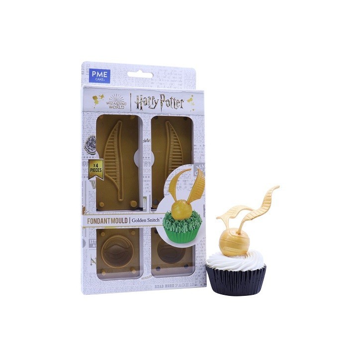 PME Harry Potter Fondant Mould Golden Snitch – 3D Cake & Cupcake Decoration