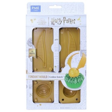 PME Harry Potter Fondant Mould Golden Snitch – 3D Cake & Cupcake Decoration
