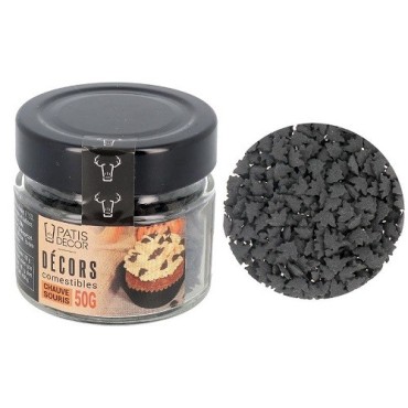 Patisdécor Edible Bat Decorations 60g – Halloween Cake & Cupcake Toppers