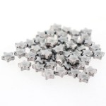 Patisdécor Silver Stars Sprinkles, 60g