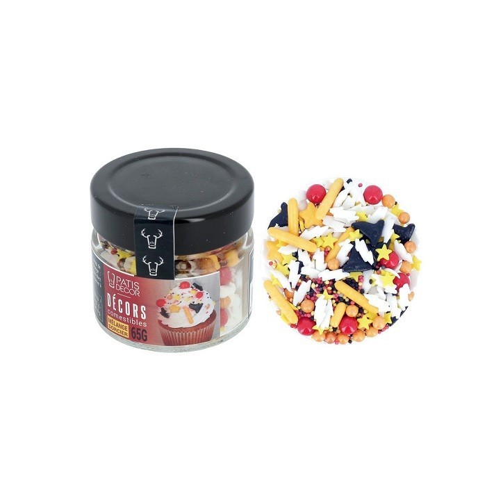 Patisdécor Wizard Mix 65g – Magical Harry Potter Sprinkles for Cupcakes & Cakes Patisdécor Wizard Mix 65g – Magical Harry Potter Sprinkles for Cupcakes & Cakes