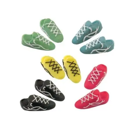 Günthart Football Shoes Marzipan colorful 20 pcs – Football Cake Decoration