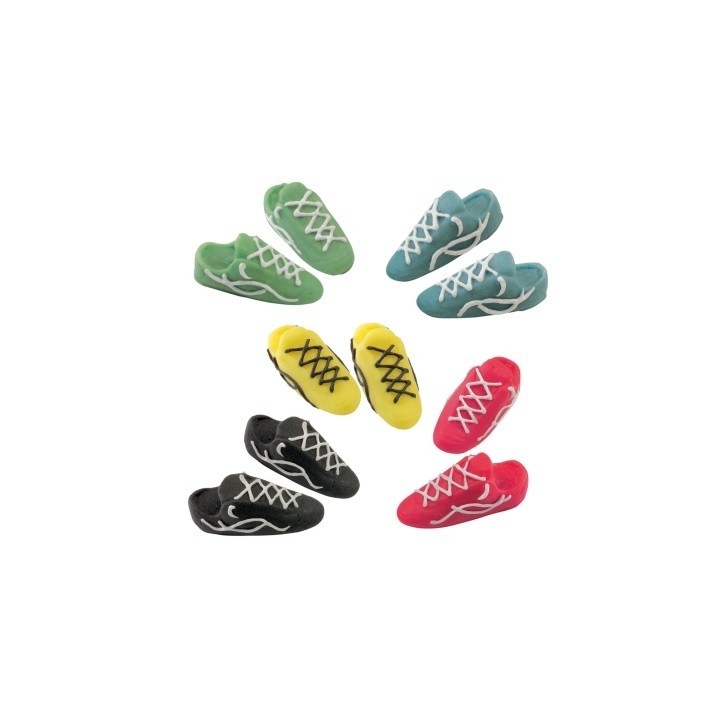 Günthart Football Shoes Marzipan colorful 20 pcs – Football Cake Decoration Günthart Football Shoes Marzipan colorful 20 pcs – Football Cake Decoration
