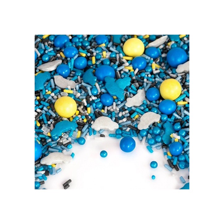 Super Sprinkles PiPaPolizei 90g – Police Cake Decoration & Cupcake Toppers