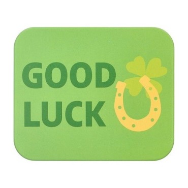 Birkmann Geschenkbox Good Luck – Grüne Metalldose 10x12x6 cm