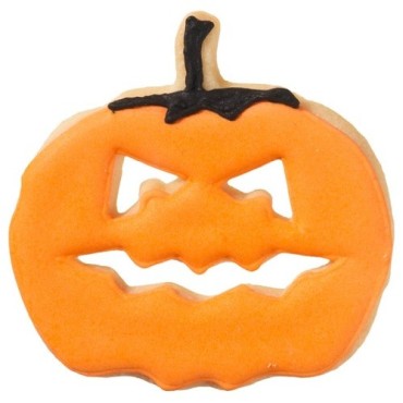 Birkmann Halloween Pumpkin Cookie Cutter 7x7.5 cm – Stainless Steel Face Cutter