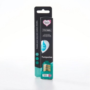 Rainbow Dust ProGel Turquoise 25 g – Highly Concentrated Food Colour Gel