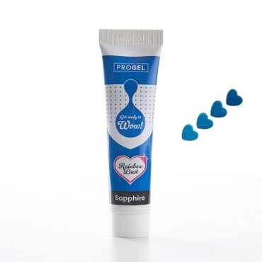 Rainbow Dust ProGel Lebensmittelfarbe Sapphire – hochkonzentriert & vegan