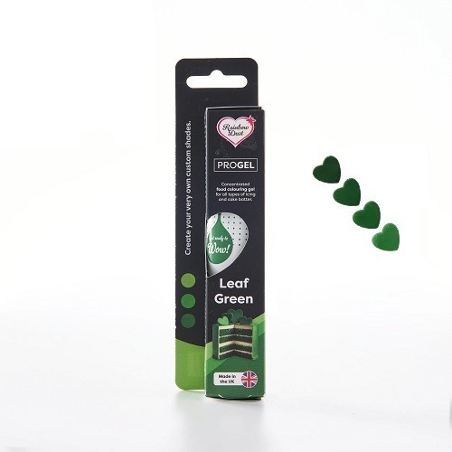 Rainbow Dust ProGel Lebensmittelfarbe Leaf Green - Blattgrün, 25g