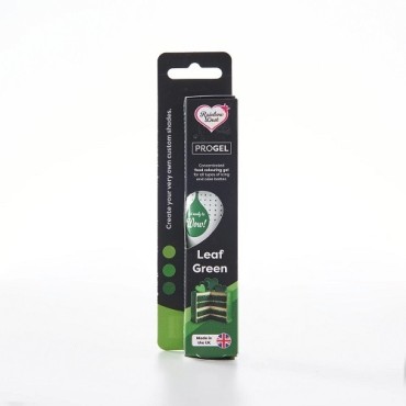Rainbow Dust ProGel Leaf Green 25 g – Lebensmittelfarbe Gel Grün, halal, vegan