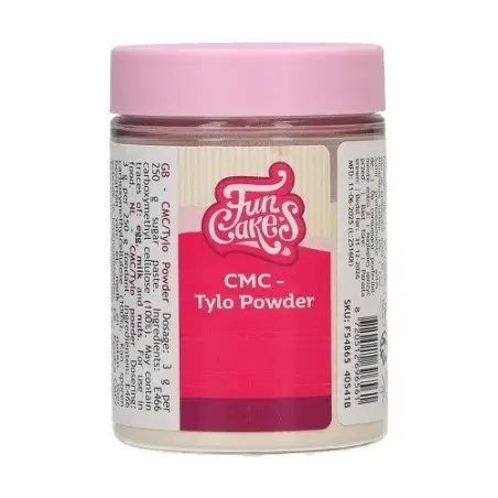 FunCakes CMC - Tylo Pulver - CMC Pulver - essbaren Kleber
